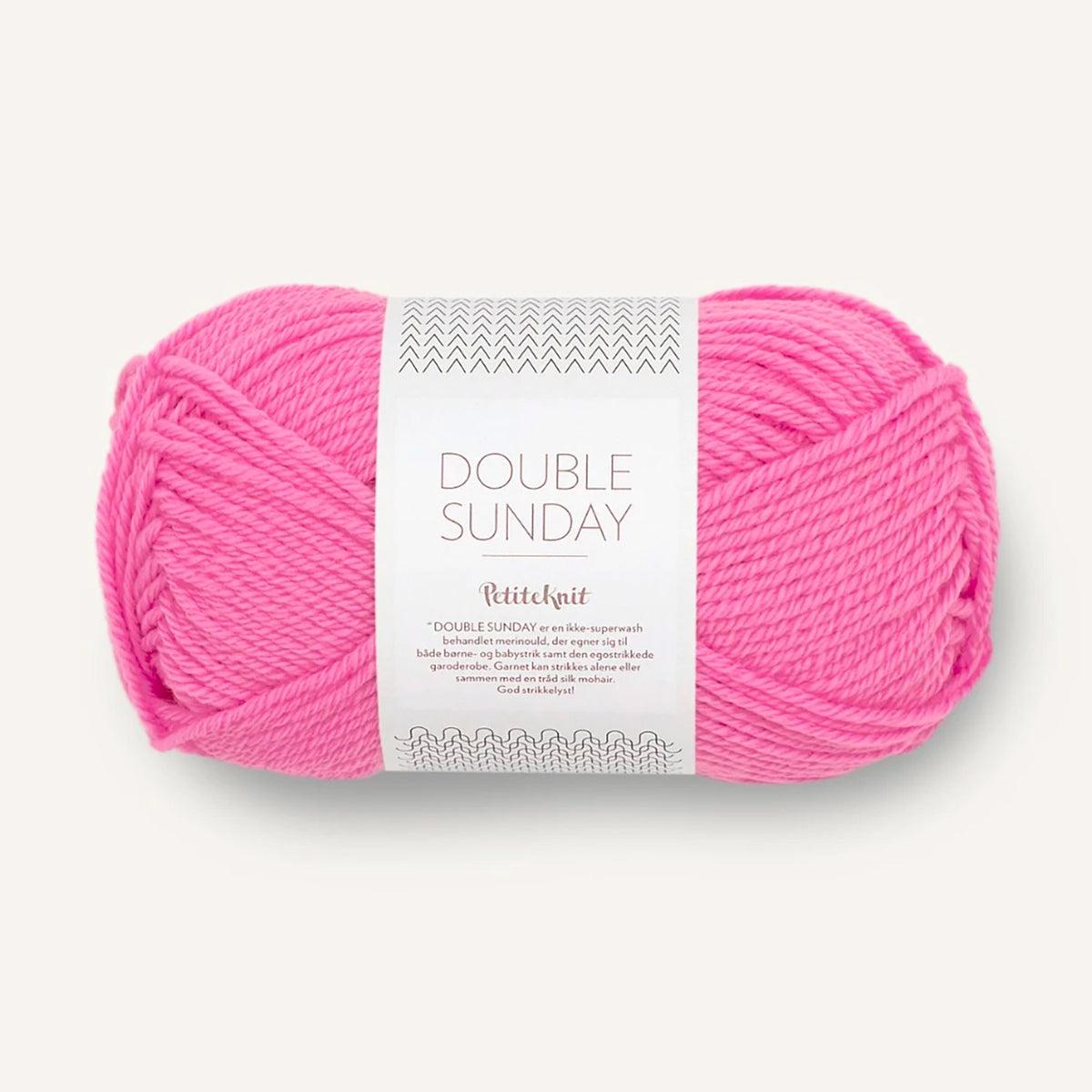 Pelote de Double Sunday de Sandnes Garn, collection Petite Knit, coloris 4604 Flamingo