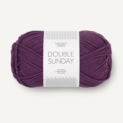 Pelote de Double Sunday de Sandnes Garn, coloris 4672 Plum