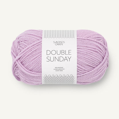 Pelote de Double Sunday de Sandnes Garn, coloris 5023 Lilac