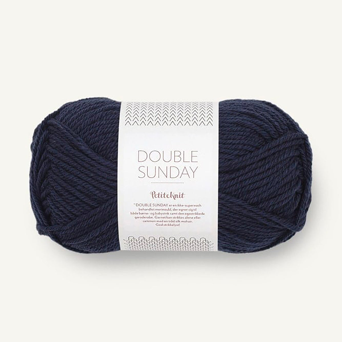 Pelote de Double Sunday de Sandnes Garn, collection Petite Knit, coloris 5591 Night Sky