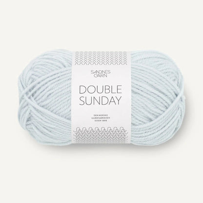 Pelote de Double Sunday de Sandnes Garn, coloris 5811 Arctic Ice