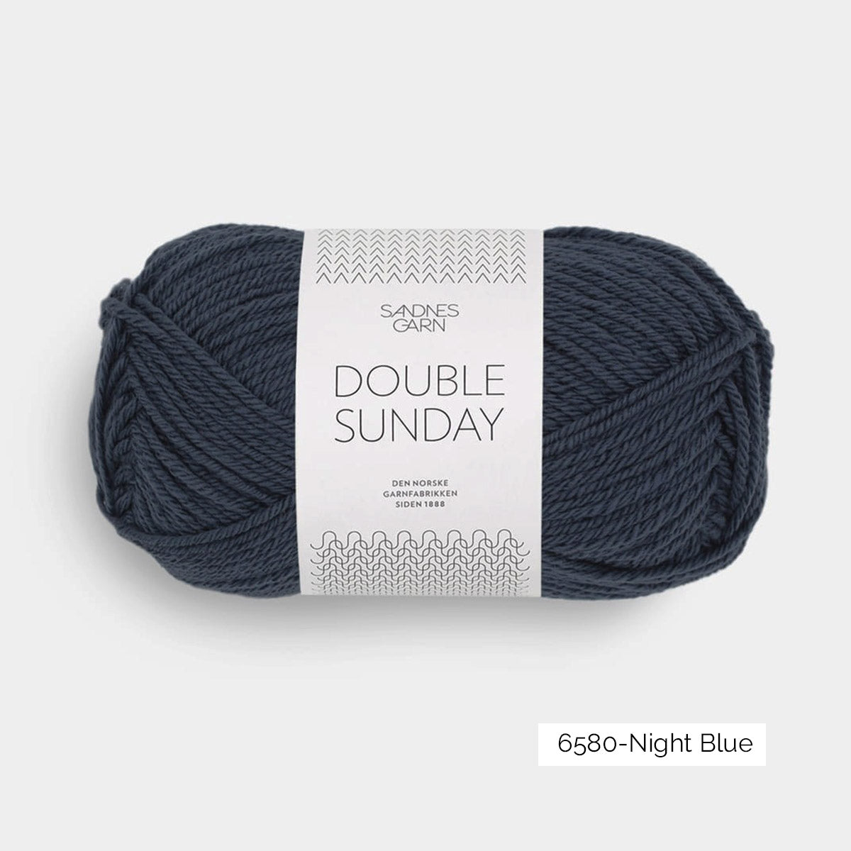 Pelote de Double Sunday de Sandnes Garn coloris 6580 Night Blue