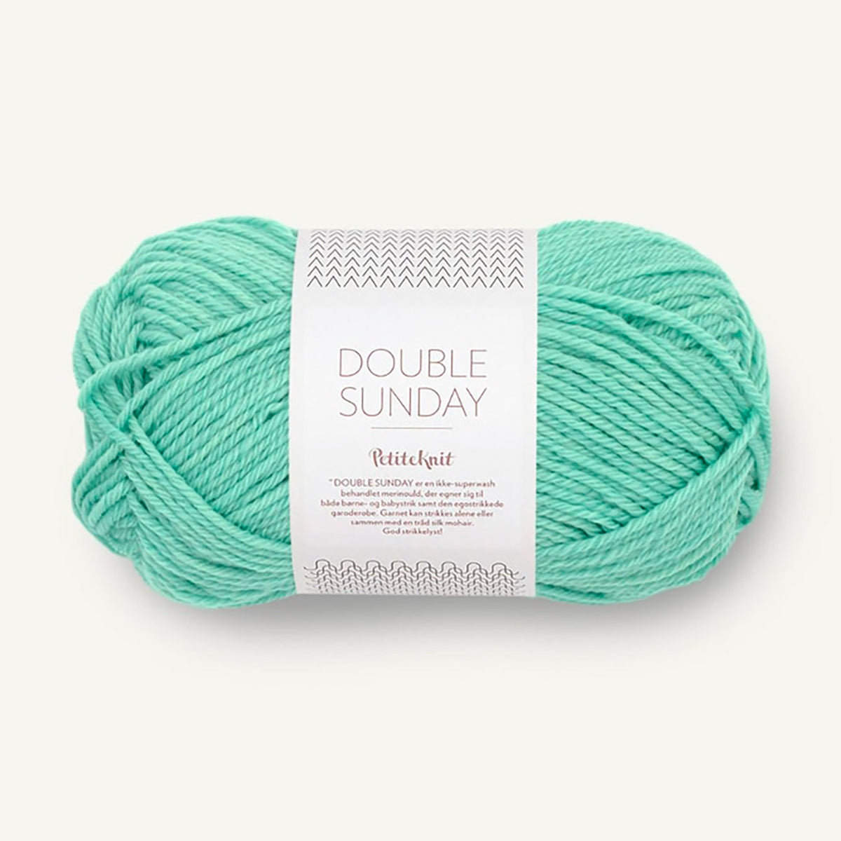 Pelote de Double Sunday de Sandnes Garn, collection Petite Knit, coloris 7723 Mint