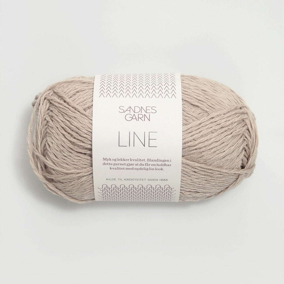 Pelote de Line de Sandnes Garn coloris 2331 Lys Beige