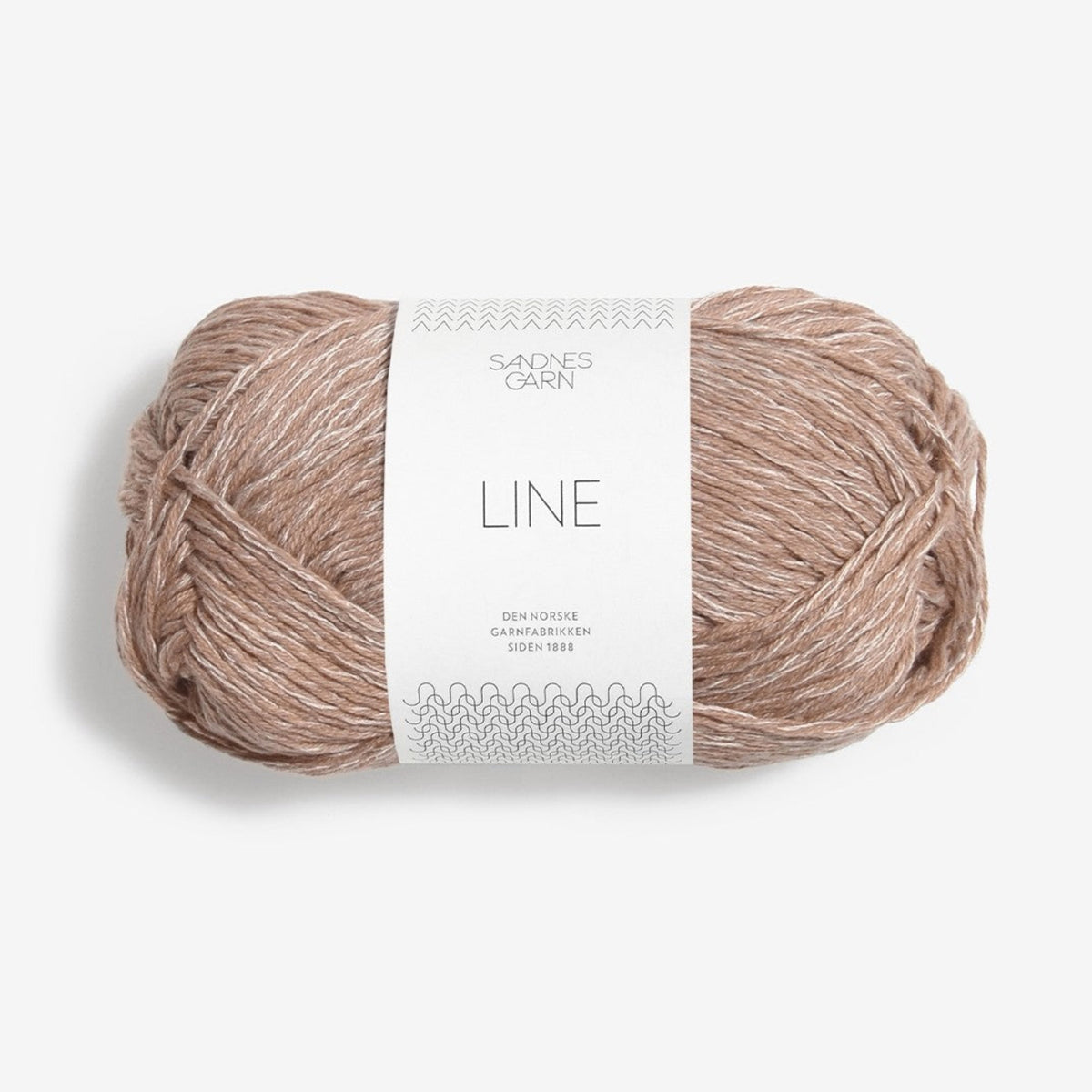 Pelote de Line de Sandnes Garn coloris 3042 Café au Lait