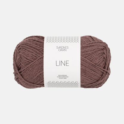 Pelote de Line de Sandnes Garn coloris 3161 Eikenott