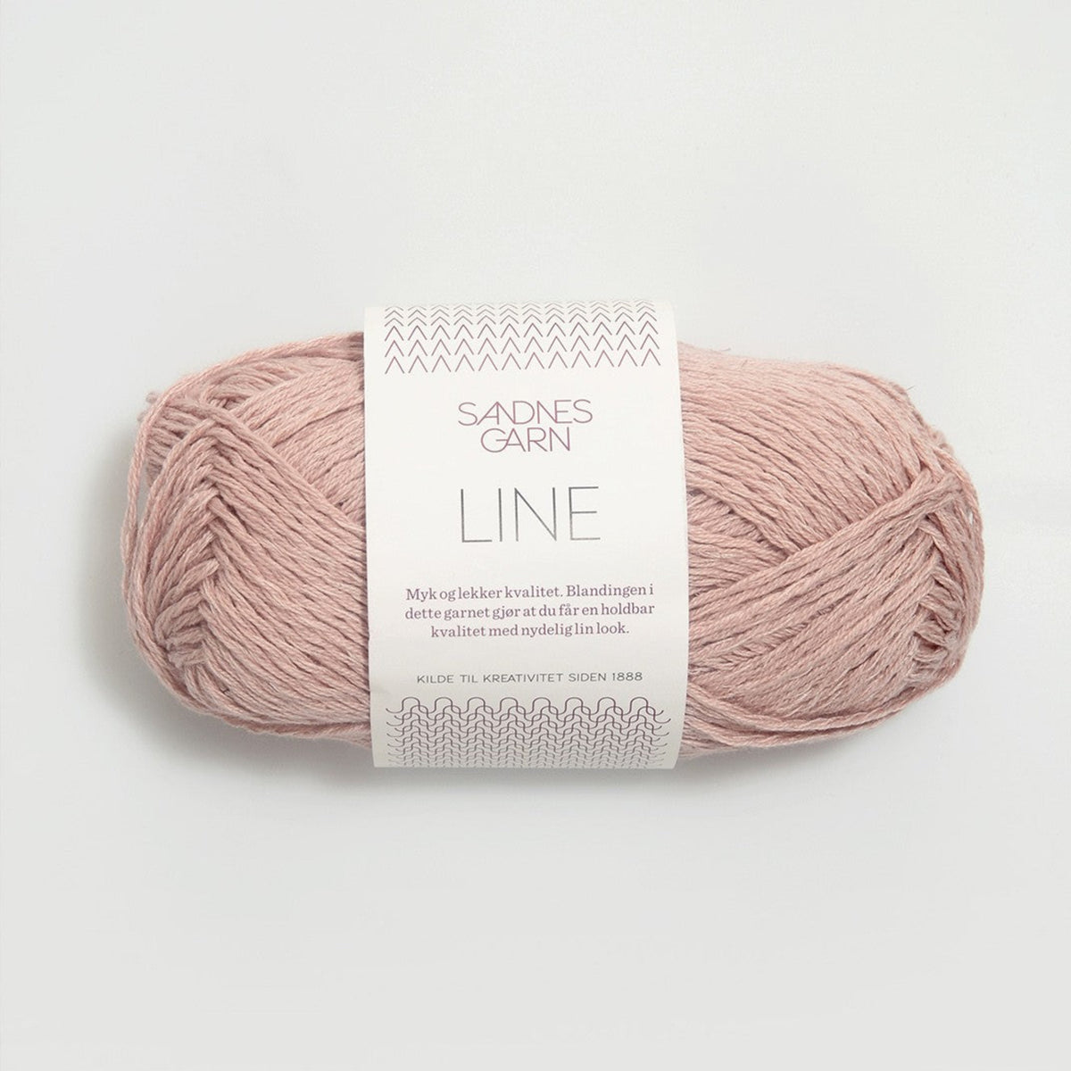 Pelote de Line de Sandnes Garn coloris 3511 Pudder Rosa