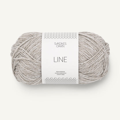 Pelote de Line de Sandnes Garn coloris 3820 Pearl Grey