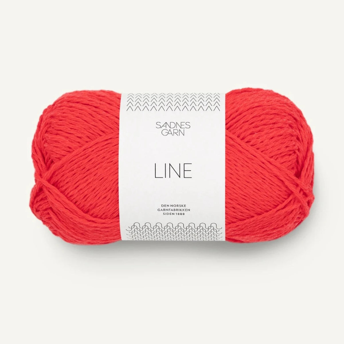 Pelote de Line de Sandnes Garn coloris 4108 Flame Scarlet