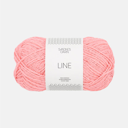 Pelote de Line de Sandnes Garn coloris 4213 Blossom