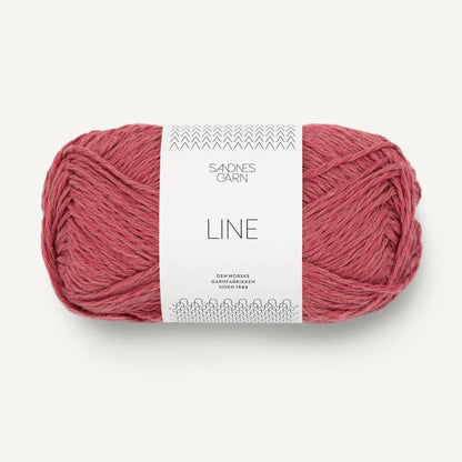 Pelote de Line de Sandnes Garn coloris 4335 Raspberry