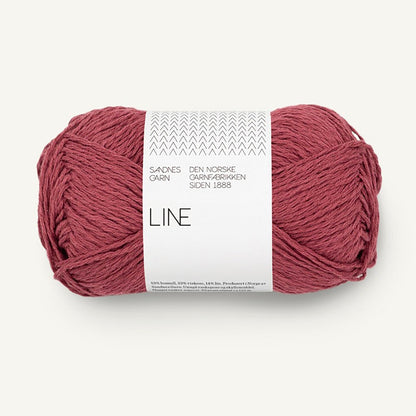 Pelote de Line de Sandnes Garn coloris 4353 Rustic Rose
