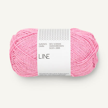Pelote de Line de Sandnes Garn coloris 4813 Pink Lilac