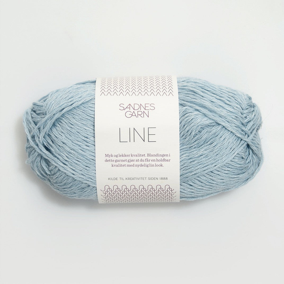 Pelote de Line de Sandnes Garn coloris 5930 Lys Blå