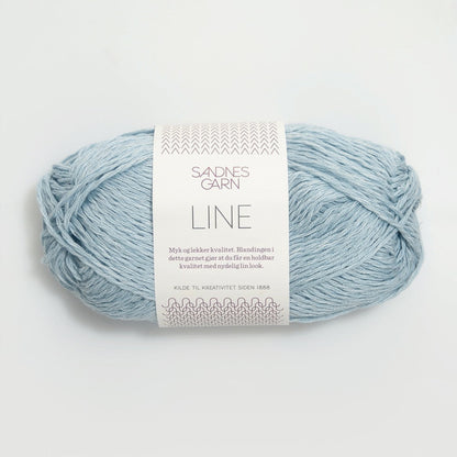 Pelote de Line de Sandnes Garn coloris 5930 Lys Blå