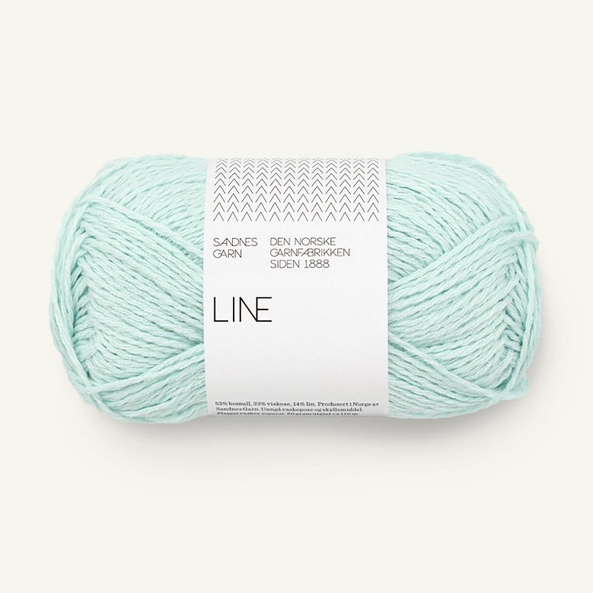 Pelote de Line de Sandnes Garn coloris 7911 Mint Green