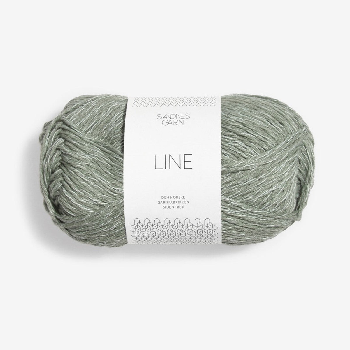 Pelote de Line de Sandnes Garn coloris 8521 Støvet Lys Grøn