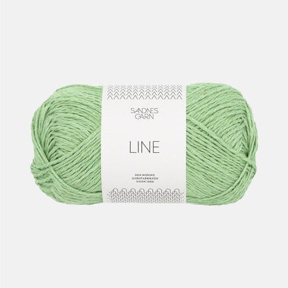 Pelote de Line de Sandnes Garn coloris 8733 Spring Green