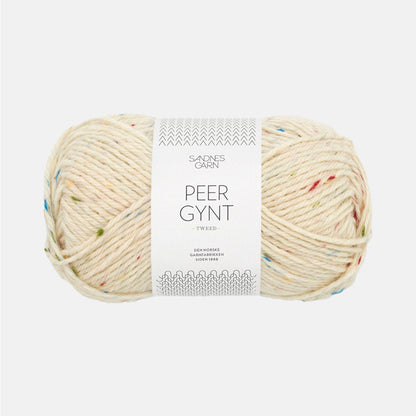 Pelote de Peer Gynt de Sandnes Garn coloris 1044 Tutti Frutti Tweed