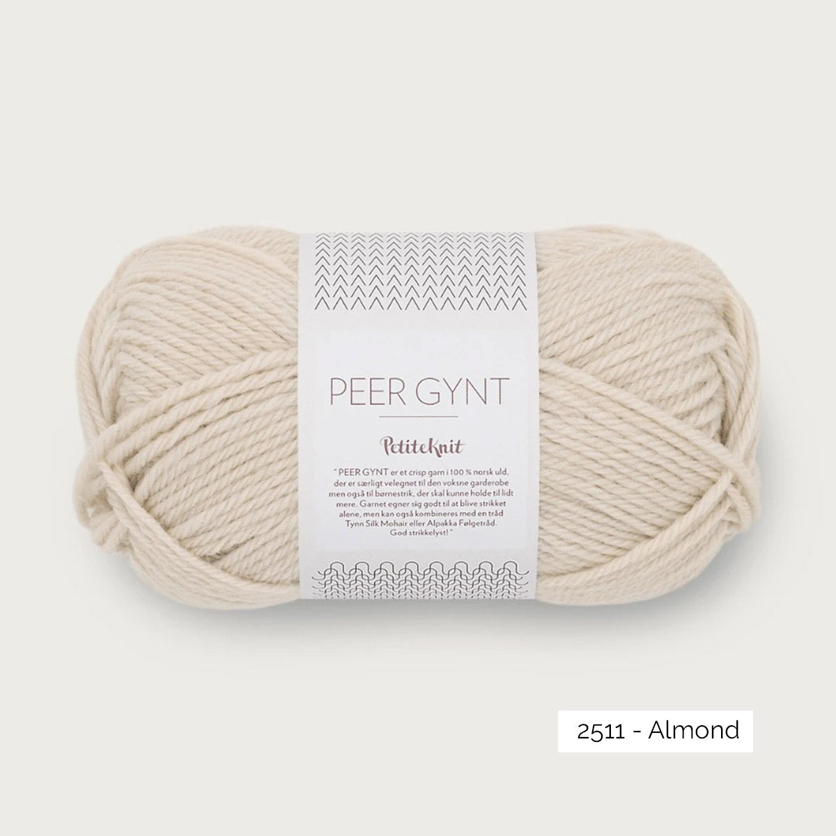 Pelote de Peer Gynt de Sandnes Garn coloris 2511 Almond