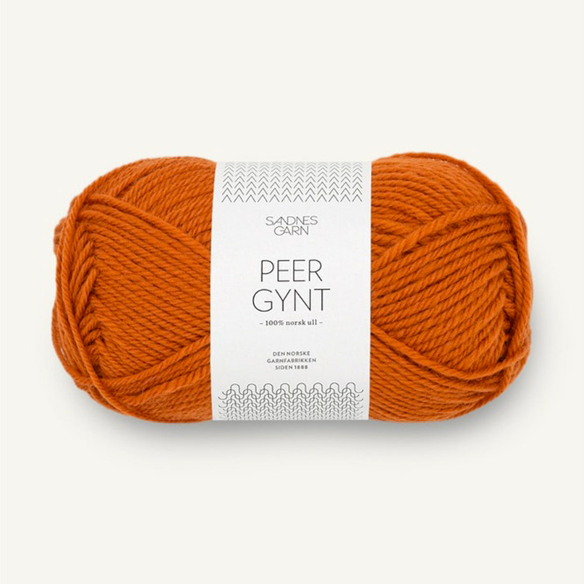 Pelote de Peer Gynt de Sandnes Garn coloris 2745 Cognac