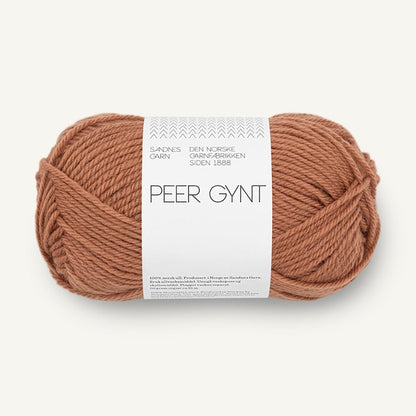 Pelote de Peer Gynt de Sandnes Garn coloris 3342 Mocha Mousse