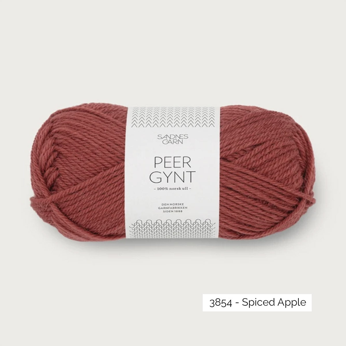 Pelote de Peer Gynt de Sandnes Garn coloris 3854 Spiced Apple
