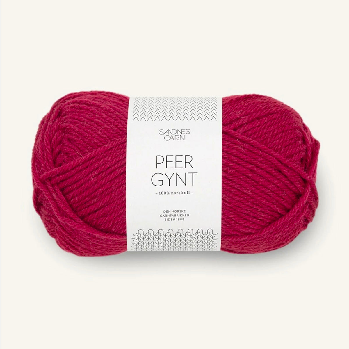 Pelote de Peer Gynt de Sandnes Garn coloris 4255 Rumba Red