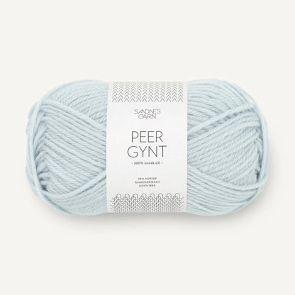 Pelote de Peer Gynt de Sandnes Garn coloris 5811 Arctic Ice