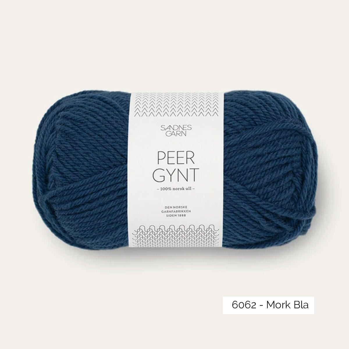 Pelote de Peer Gynt de Sandnes Garn, coloris 6062 Mork Blå