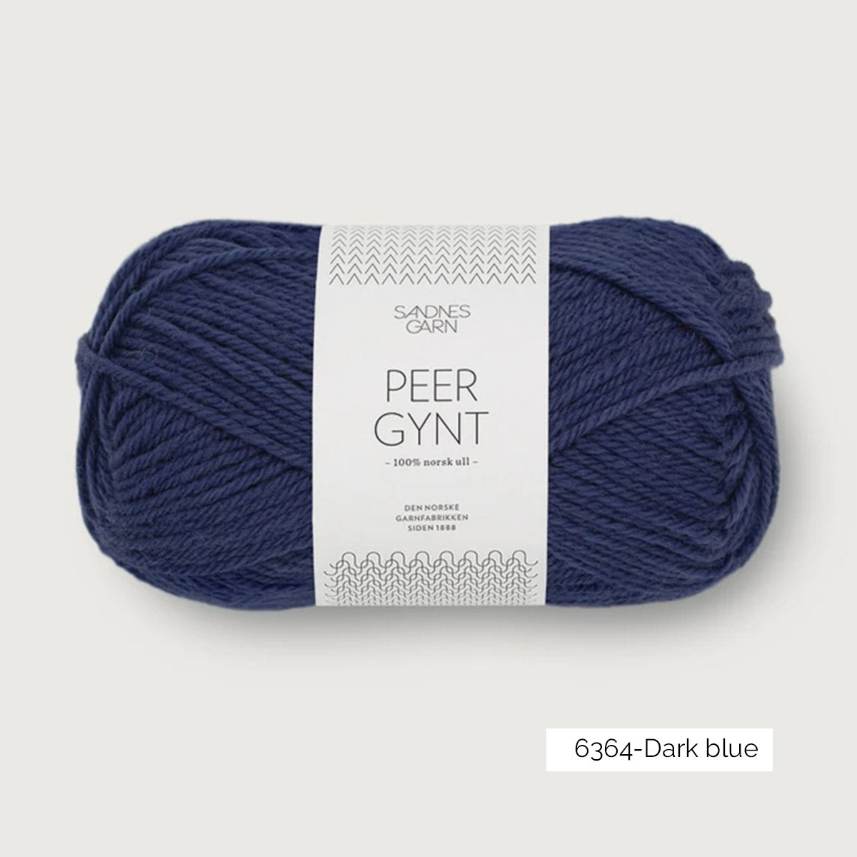 Pelote de Peer Gynt de Sandnes Garn coloris 6364 Dark Blue