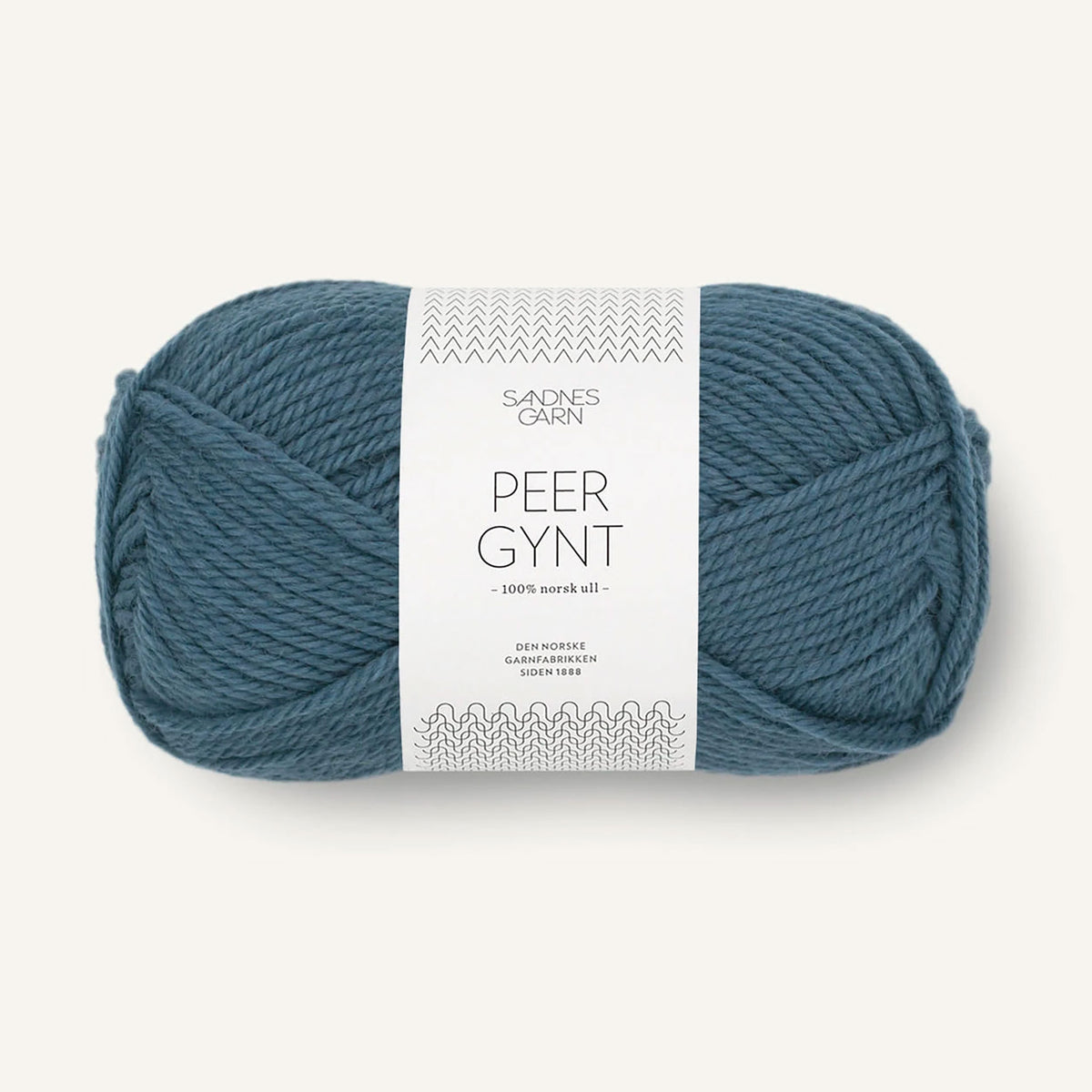 Pelote de Peer Gynt de Sandnes Garn coloris 6572 Mork Bla