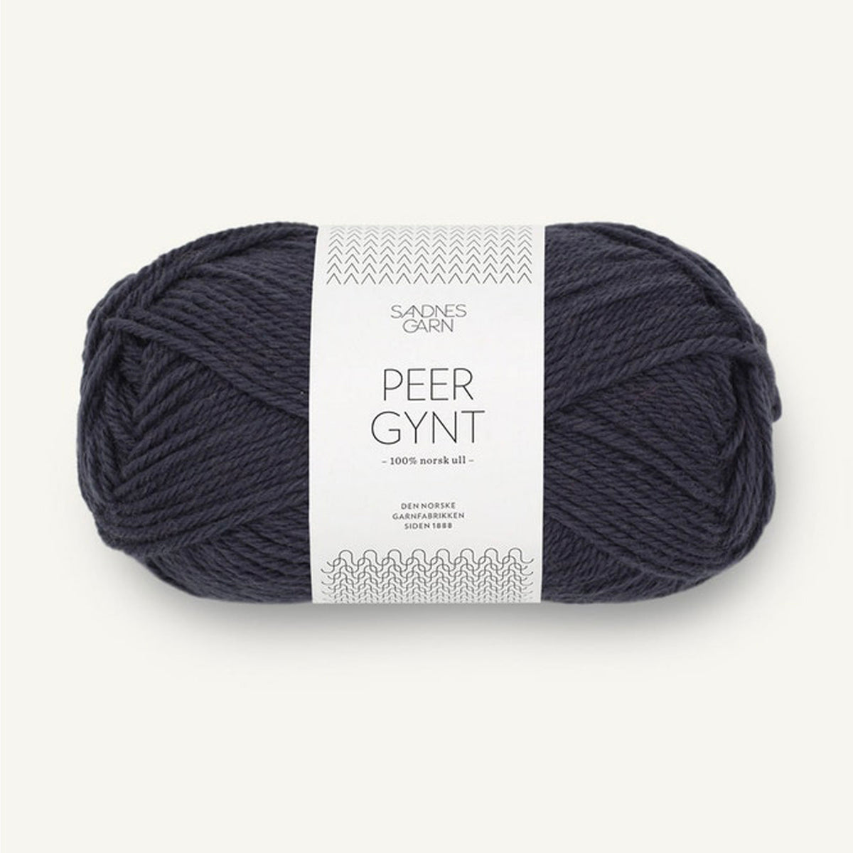 Pelote de Peer Gynt de Sandnes Garn coloris 6581 Mork Grå Blå