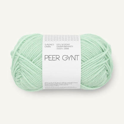 Pelote de Peer Gynt de Sandnes Garn coloris 7911 Mint