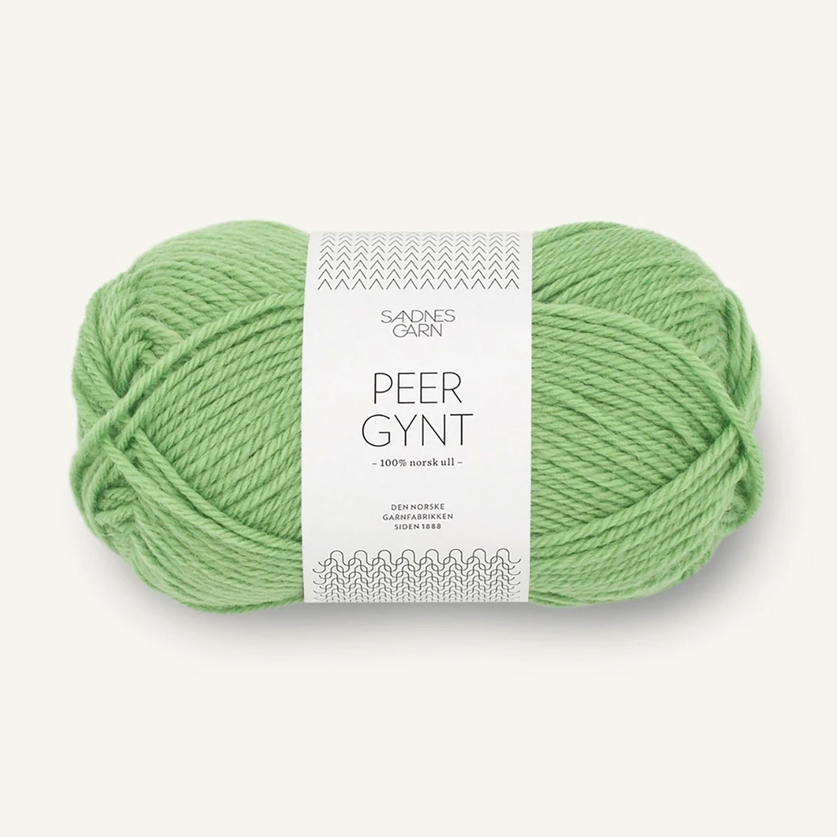 Pelote de Peer Gynt de Sandnes Garn coloris 8733 Spring Green