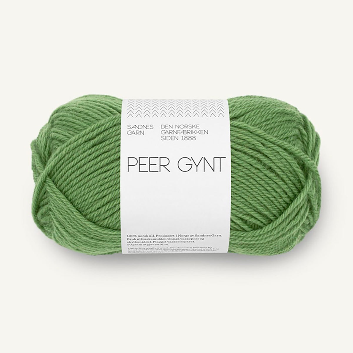 Pelote de Peer Gynt de Sandnes Garn coloris 8753 Vineyard Green