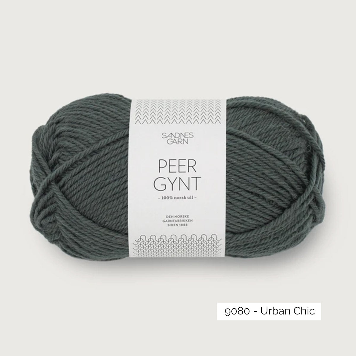 Pelote de Peer Gynt de Sandnes Garn coloris 9080 Urban Chic