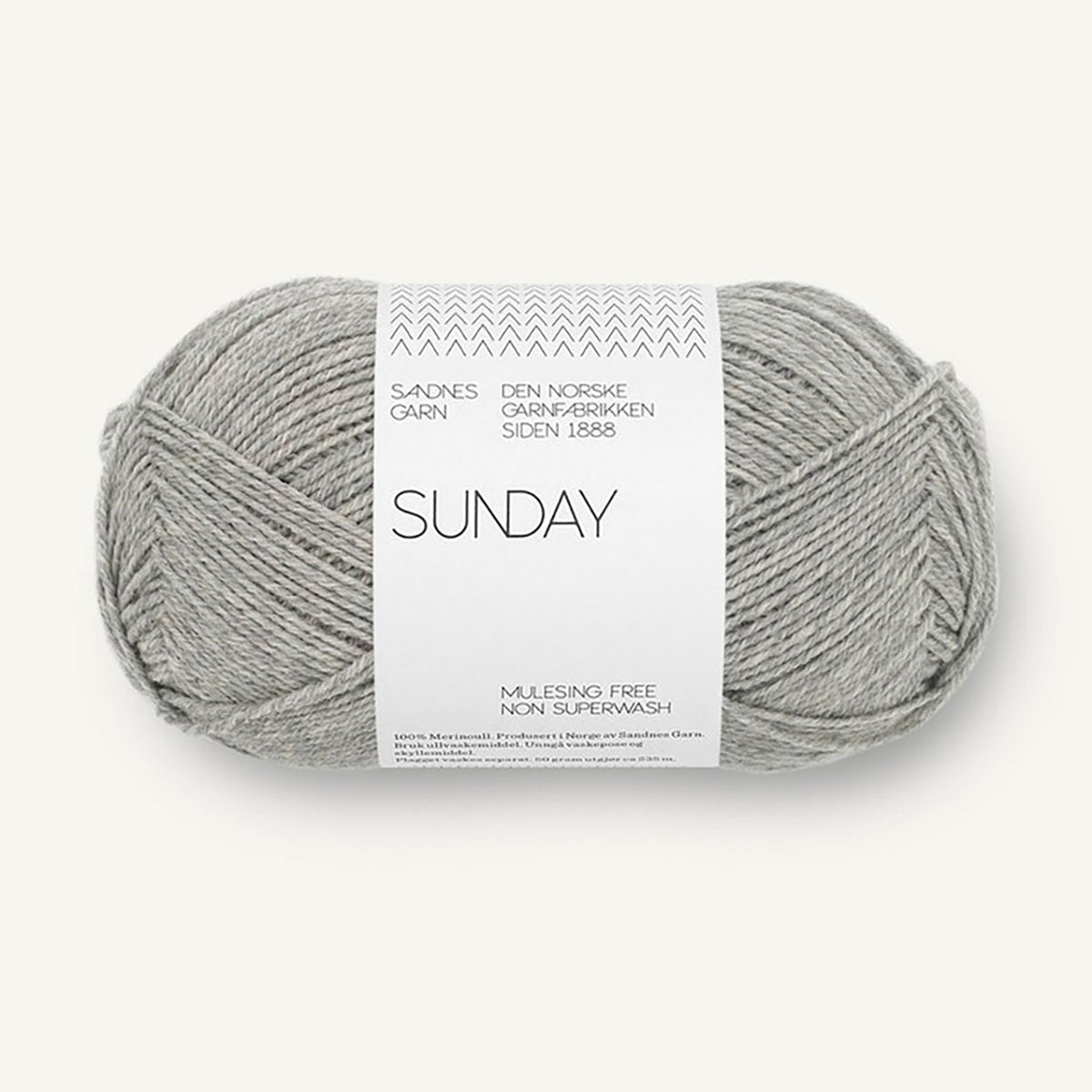 Pelote de Sunday de Sandnes Garn, coloris 1042 Gramelert
