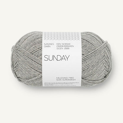 Pelote de Sunday de Sandnes Garn, coloris 1042 Gramelert
