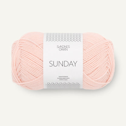 Pelote de Sunday de Sandnes Garn coloris  3509 Ballet Tutu