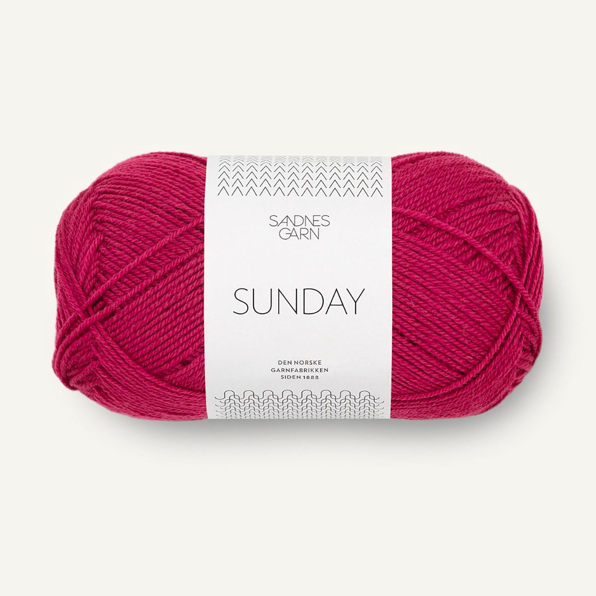 Pelote de Sunday de Sandnes Garn coloris 4255 Rumba Red