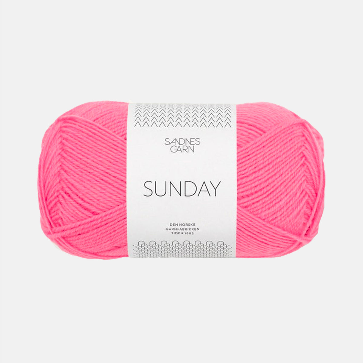 Pelote de Sunday de Sandnes Garn coloris 4315 Bubblegum Pink