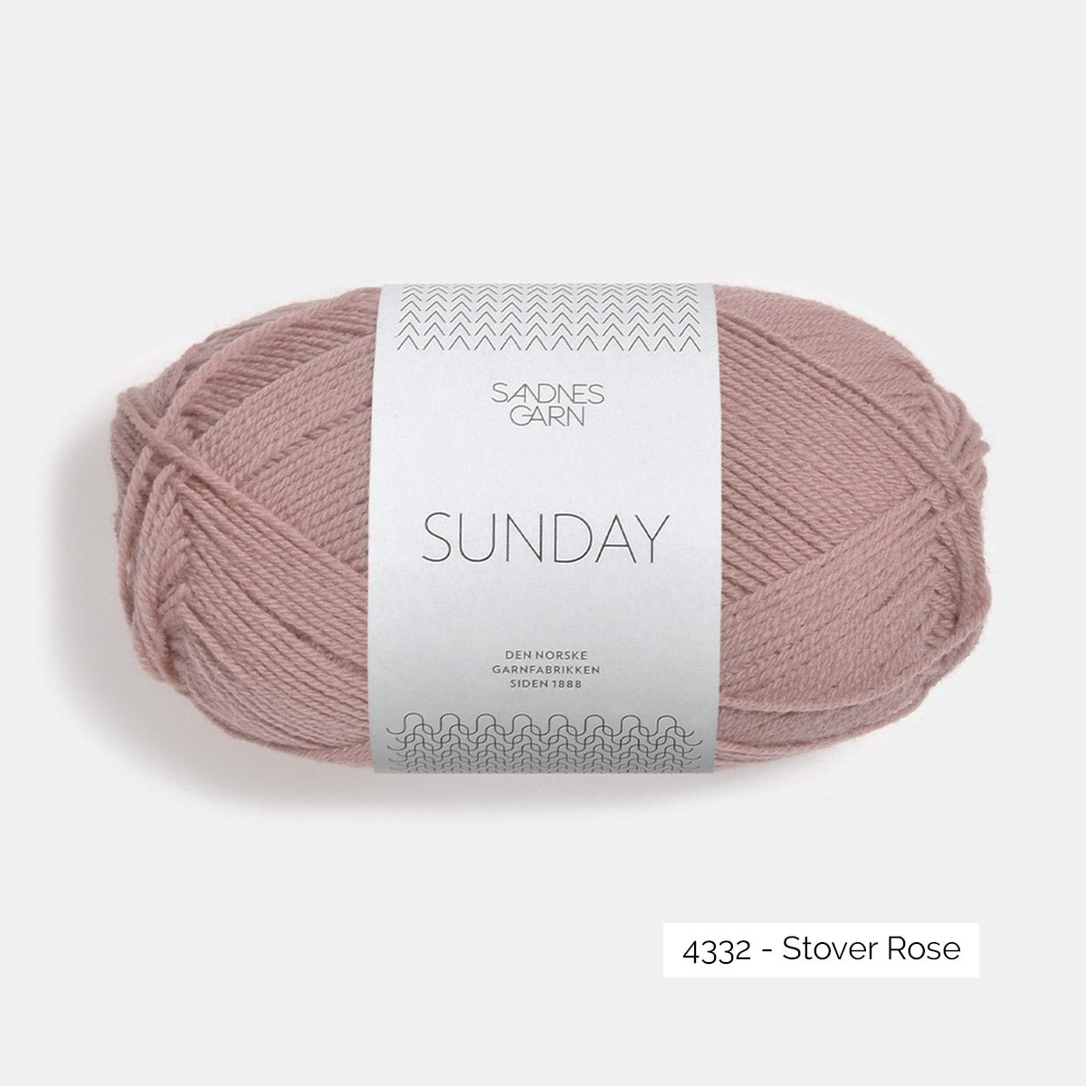 Pelote de Sunday de Sandnes Garn coloris 4332 Støvet Rose