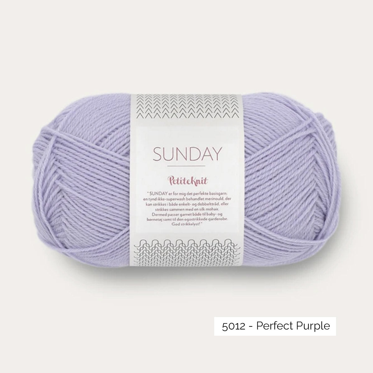 Pelote de Sunday de Sandnes Garn, collection Petite Knit, coloris 5012 Perfect Purple