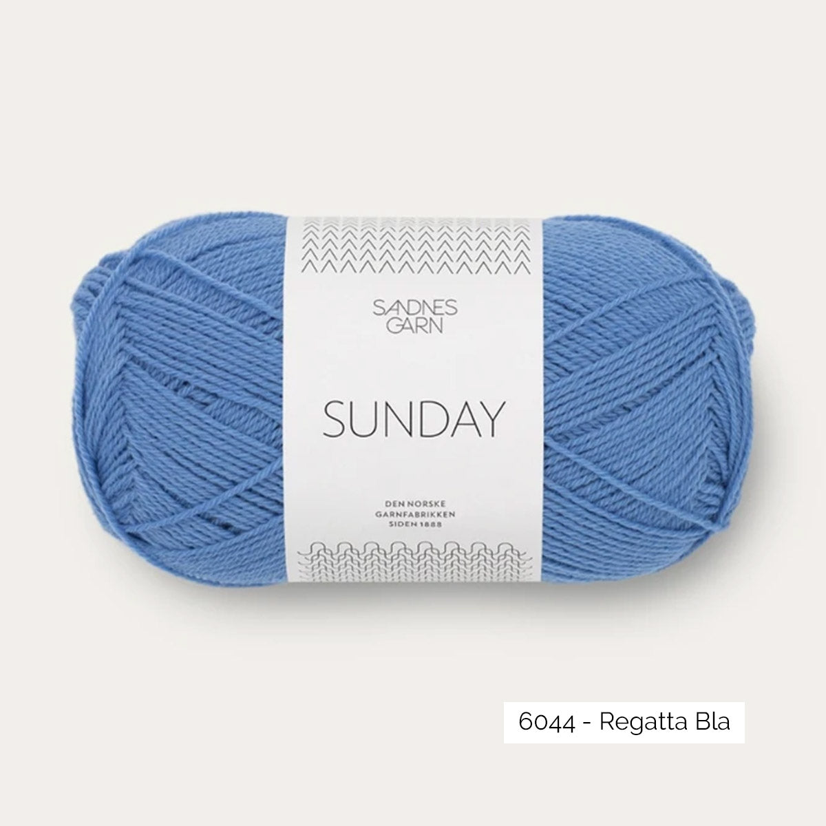 Pelote de Sunday de Sandnes Garn, coloris 6044 Regatta Blå