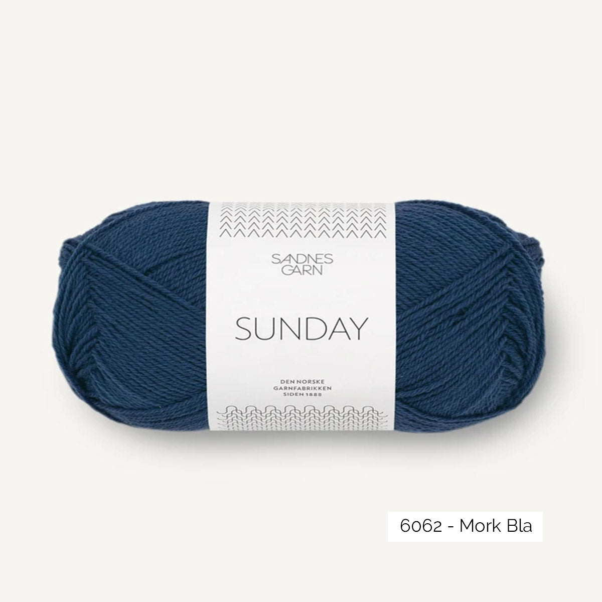Pelote de Sunday de Sandnes Garn, coloris 6062 Mork Bla