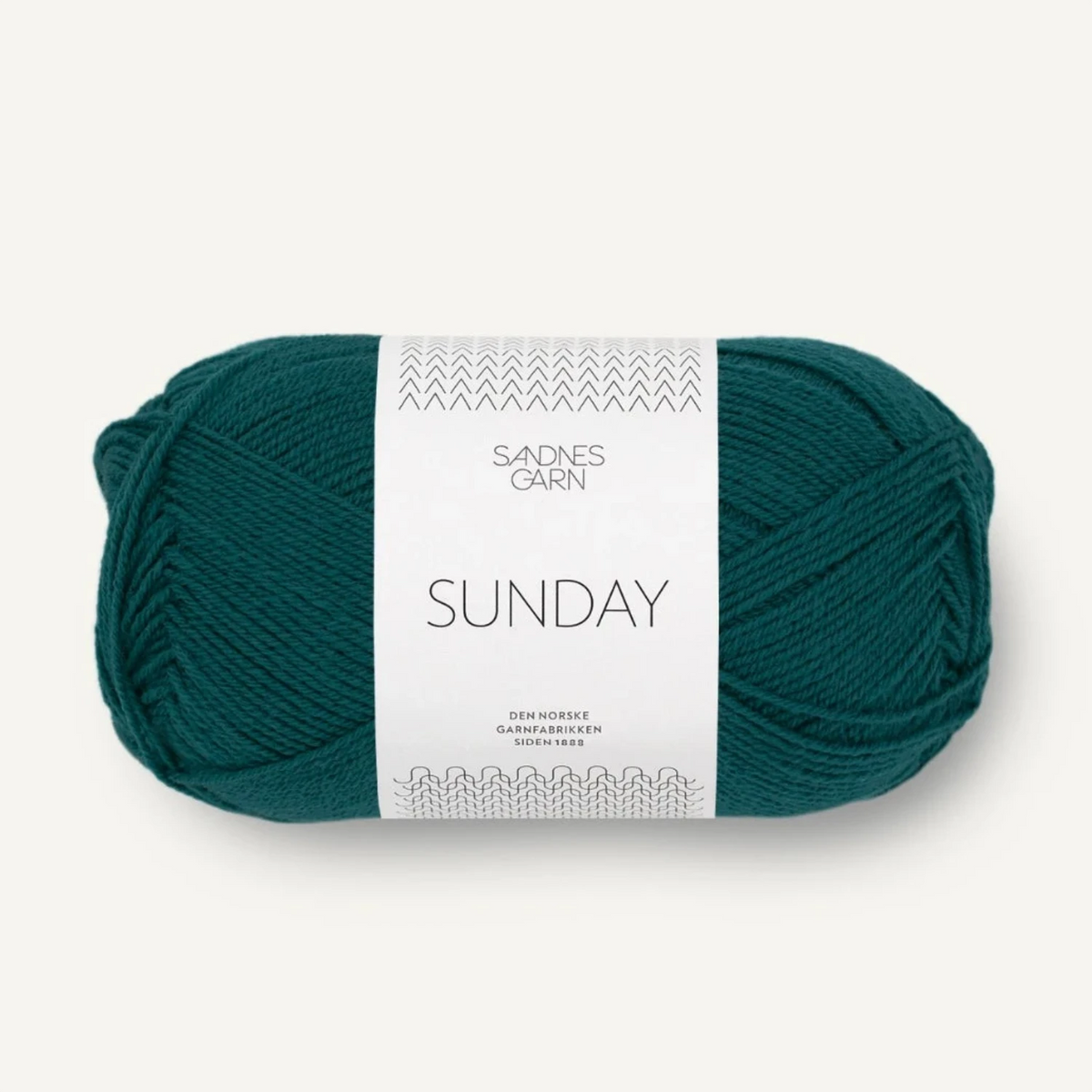 Pelote de Sunday de Sandnes Garn, coloris 7281 Dyp Petrol