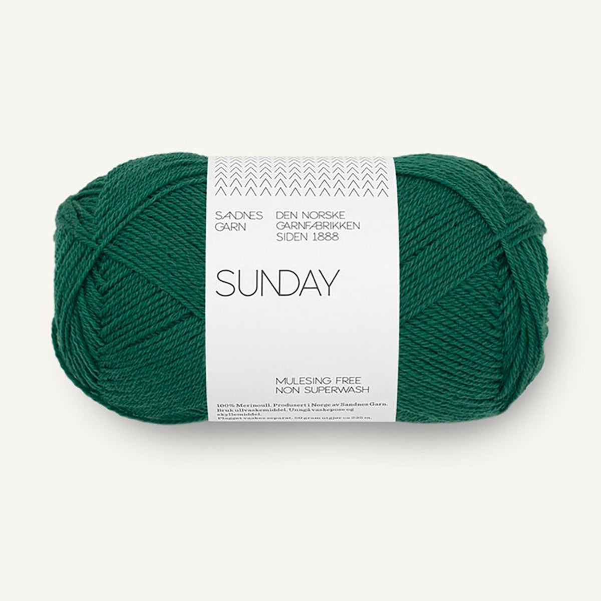 Pelote de Sunday de Sandnes Garn, coloris 7772 Rainforest