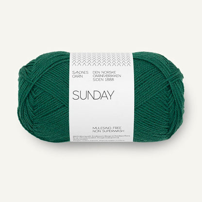 Pelote de Sunday de Sandnes Garn, coloris 7772 Rainforest