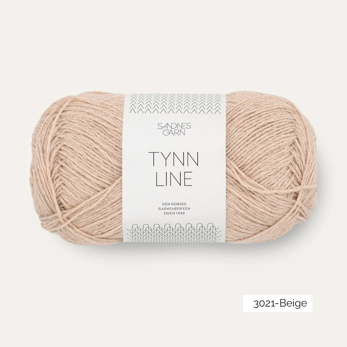 Pelote de Tynn Line de Sandnes Garn coloris 3021 Beige
